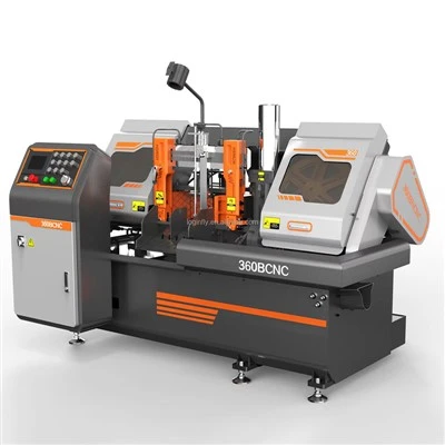 Máquina automática de corte com serra de fita